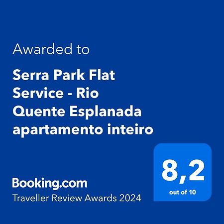 Serra Park Flat Service - Rio Quente Esplanada Apartamento Inteiro Roupas De Cama A Parte Apartment Ngoại thất bức ảnh