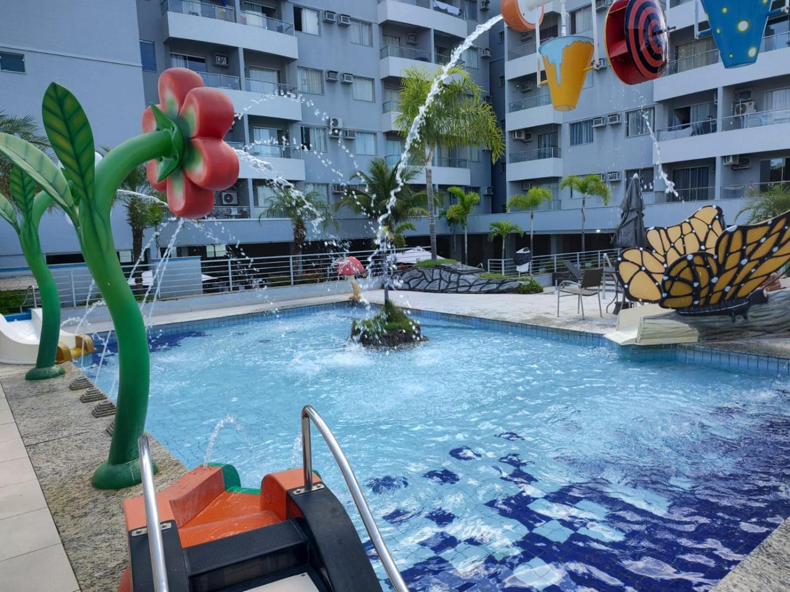 Serra Park Flat Service - Rio Quente Esplanada Apartamento Inteiro Roupas De Cama A Parte Ngoại thất bức ảnh